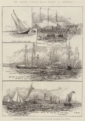 Die Jubiläums-Marineparade der Königin in Spithead